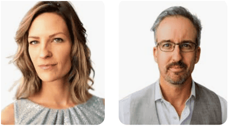Martine Poirier et Denis Chénier, animateurs de la retraite Axe-One