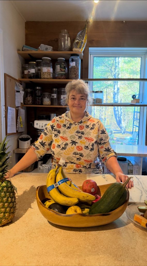 Portrait de Monique Lefebvre, chef cuisinière et horticultrice